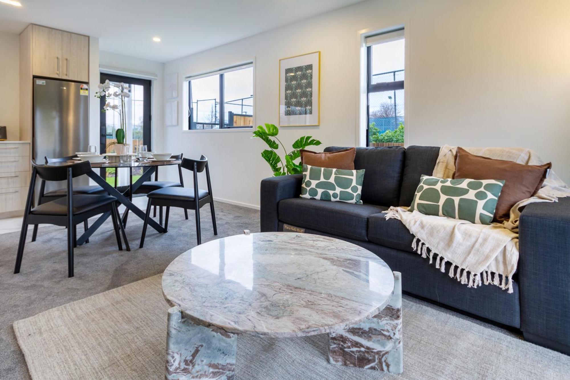 Serene Living 2 Bed With Carpark Christchurch Exterior foto
